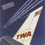 TWA tail fin-ink